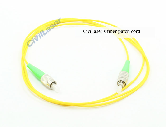 APC Singal Core FC Fiber Ptach Cord Length can be customized